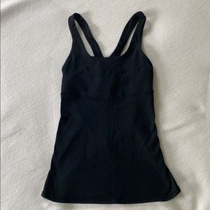 Lulemon racerback tank with mesh panel
